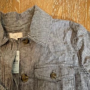 Striped Blue and White Jacket